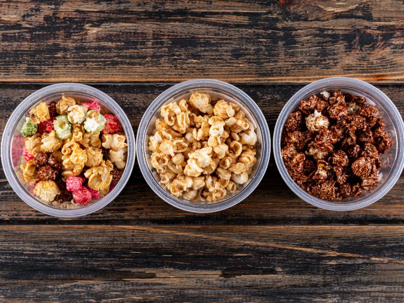 Como vender pipoca gourmet