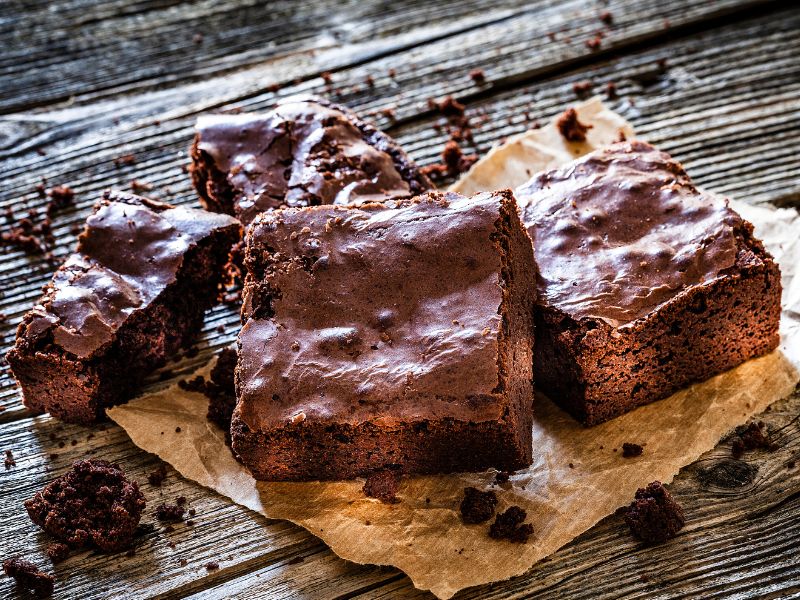 Sabores de brownie mais vendidos