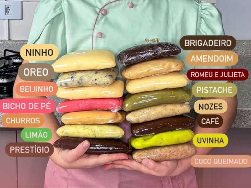 Como congelar brigadeiro