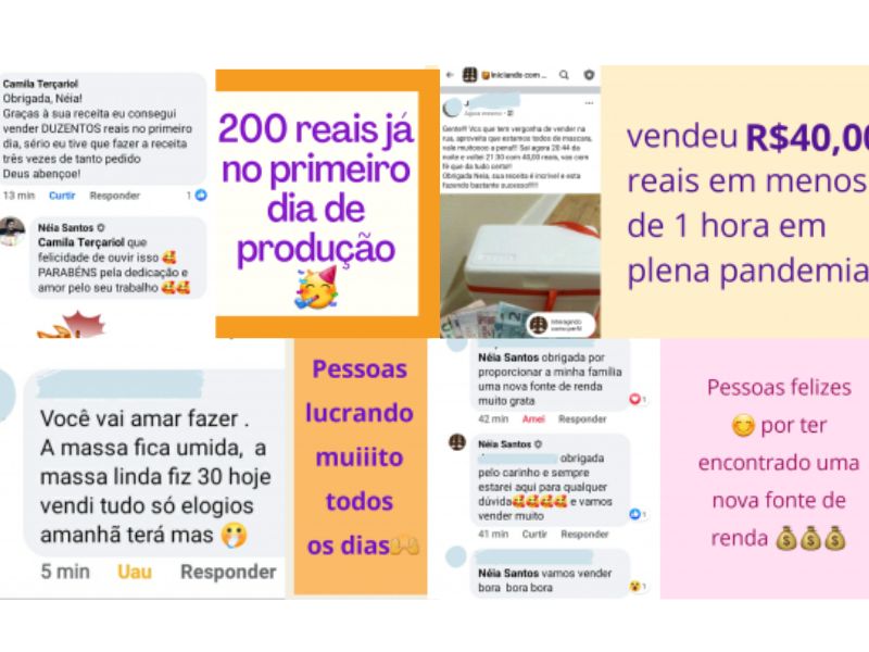 Curso de pão de mel